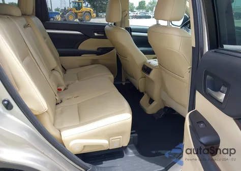 2015 Toyota Highlander Xle V6 из США, поврежденный, VIN 5TDKKRFH8FS086653